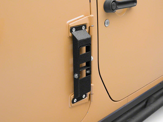 RedRock HD Folding Door Hinge Step (07-18 Jeep Wrangler JK)