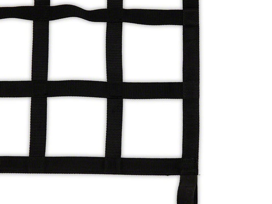 RedRock Cargo Net/Pet Divider; Front Seat (07-25 Jeep Wrangler JK & JL)