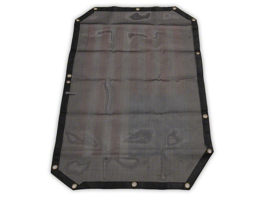 RedRock Mesh Sun Shade; American Flag (07-18 Jeep Wrangler JK)