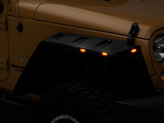 RedRock Off-Road Flat Fender Flares (07-18 Jeep Wrangler JK)