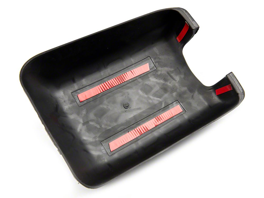 RedRock Treaded Center Console Cover; Black (11-18 Jeep Wrangler JK)