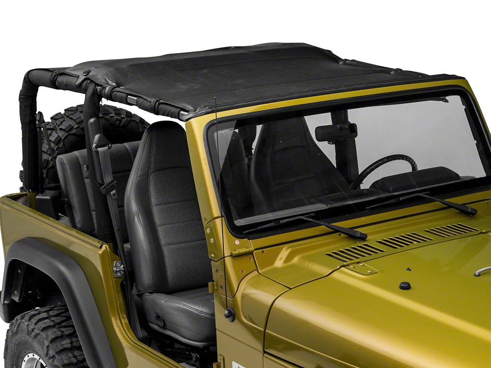 RedRock Shade Top; Black (97-06 Jeep Wrangler TJ, Excluding Unlimited)
