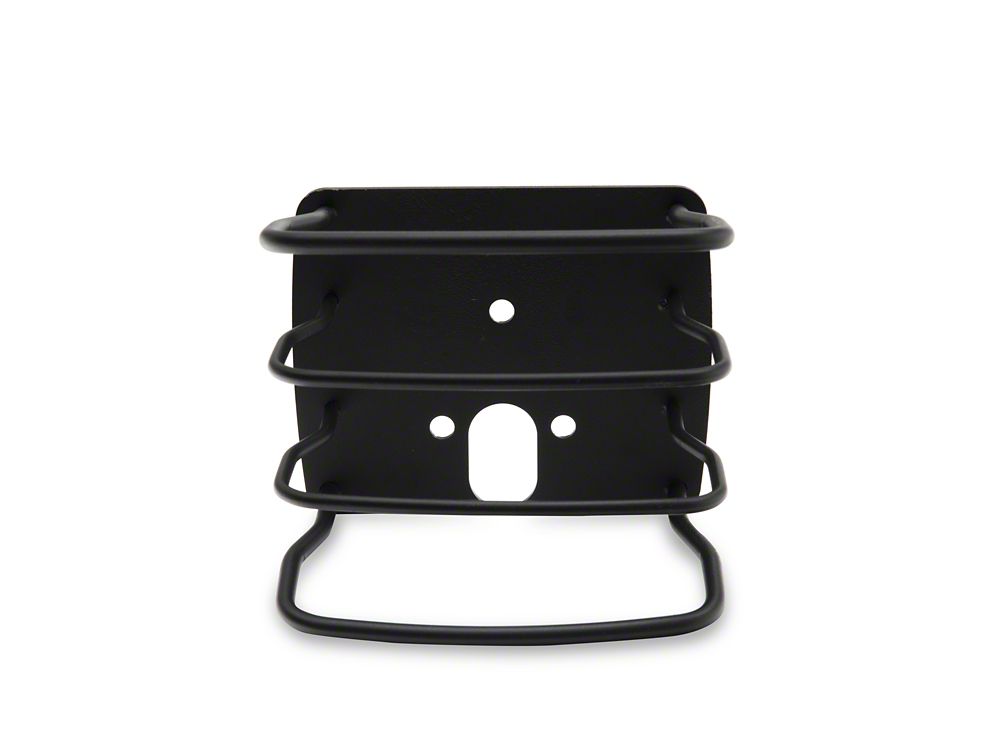 RedRock Euro Tail Light Guards; Black (87-06 Jeep Wrangler YJ & TJ)