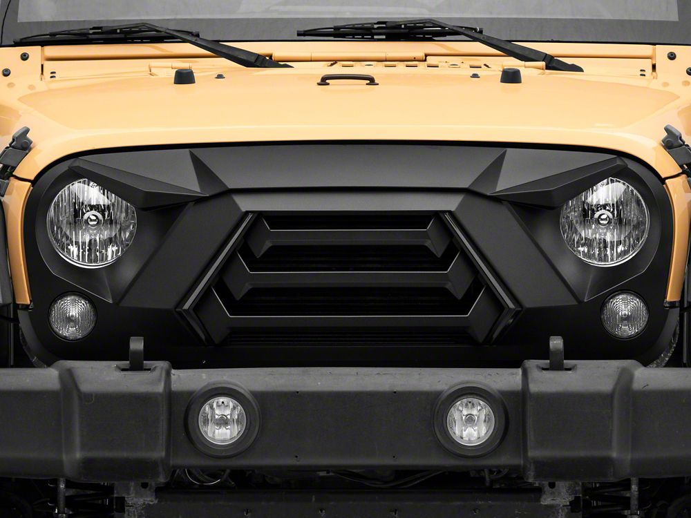 RedRock Goliath Grille with LED DRL (07-18 Jeep Wrangler JK)