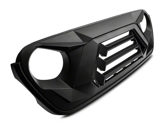 RedRock Goliath Grille with LED DRL (18-25 Jeep Wrangler JL w/o TrailCam)