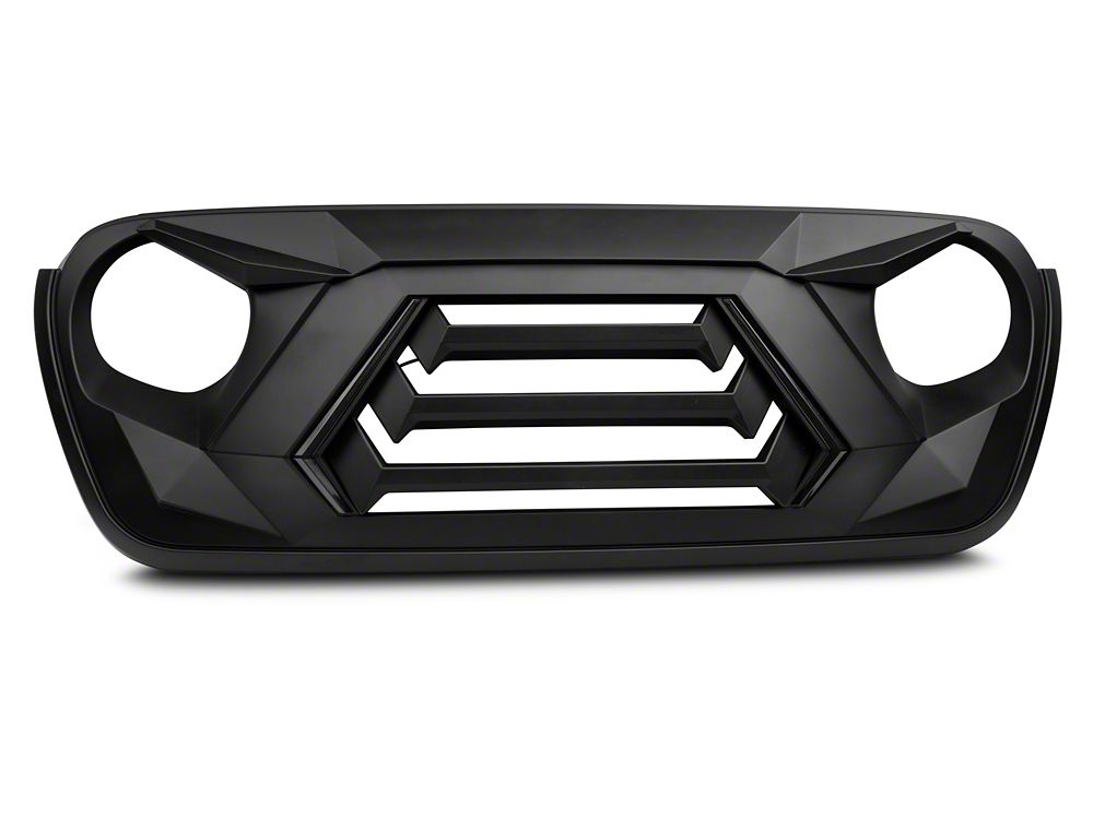 RedRock Goliath Grille with LED DRL (18-25 Jeep Wrangler JL w/o TrailCam)