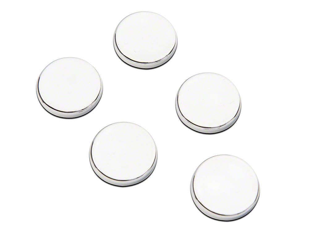 RedRock Door Handle Covers; Chrome (07-18 Jeep Wrangler JK 4-Door)