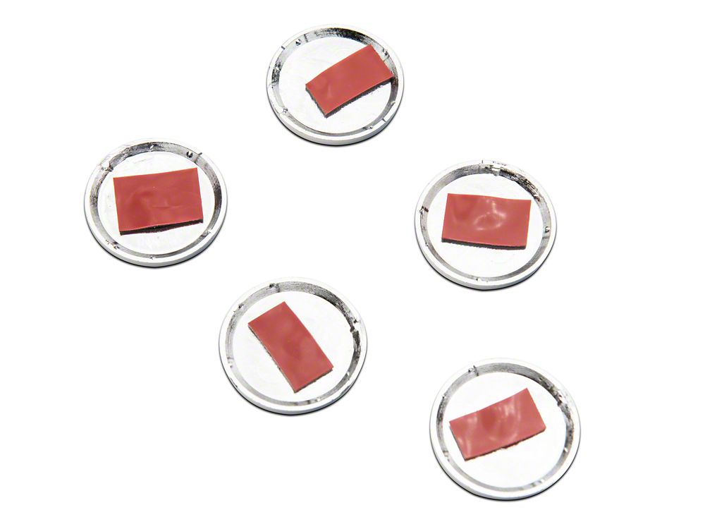 RedRock Door Handle Covers; Chrome (07-18 Jeep Wrangler JK 4-Door)