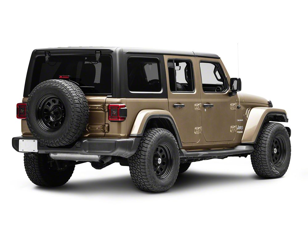 RedRock Star Tail Light Covers (18-25 Jeep Wrangler JL w/ Factory LED Tail Lights)