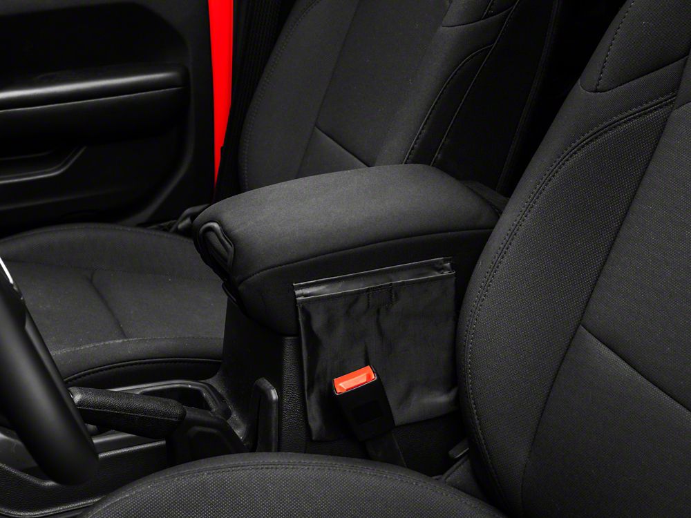 RedRock Center Console Arm Rest Cover w/Storage Bags (18-25 Jeep Wrangler JL)