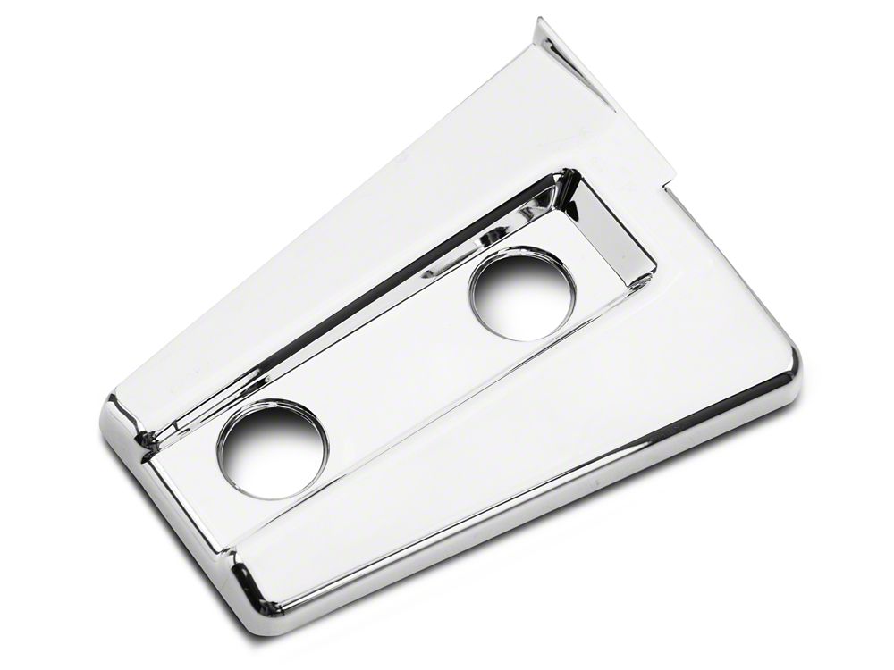 RedRock Door Hinge Covers; Chrome (07-18 Jeep Wrangler JK)