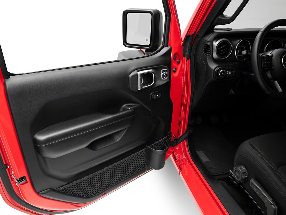 RedRock Front Door Panel Storage Organizer (18-25 Jeep Wrangler JL 4-Door)