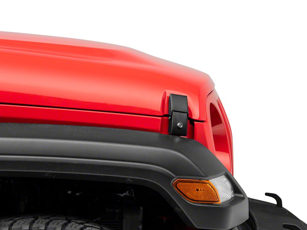 RedRock Locking Hood Catch Kit (18-25 Jeep Wrangler JL)