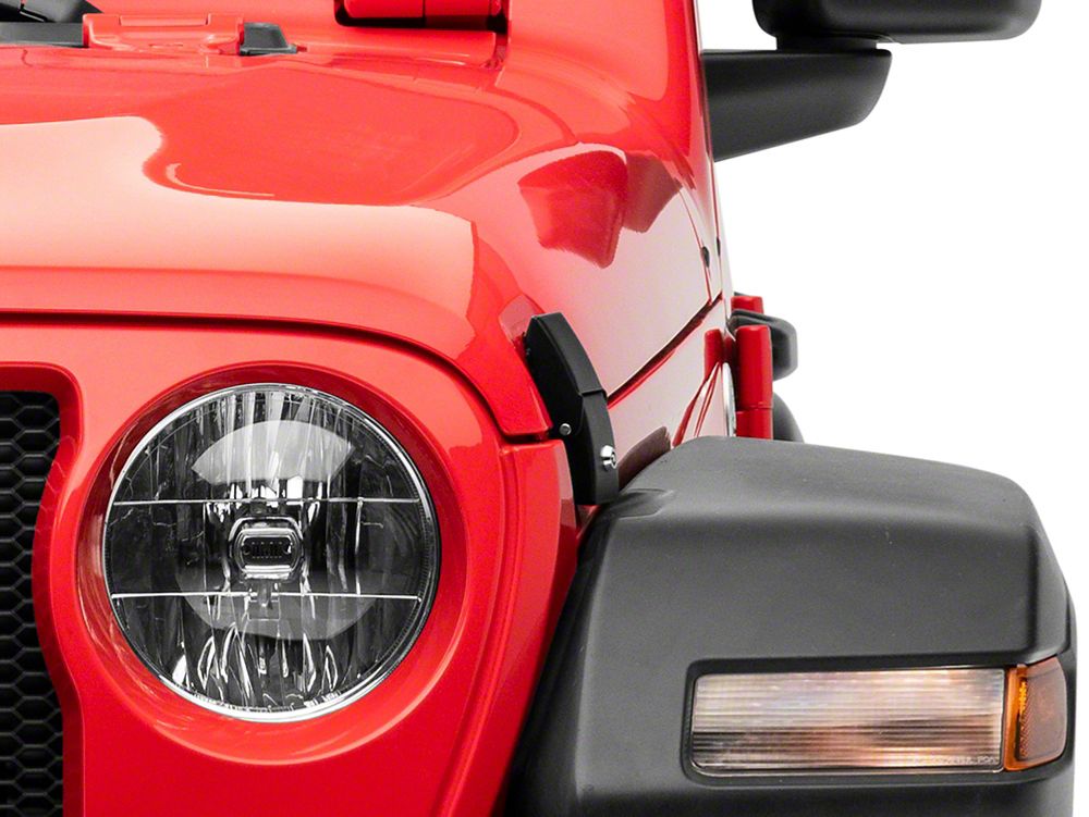 RedRock Locking Hood Catch Kit (18-25 Jeep Wrangler JL)