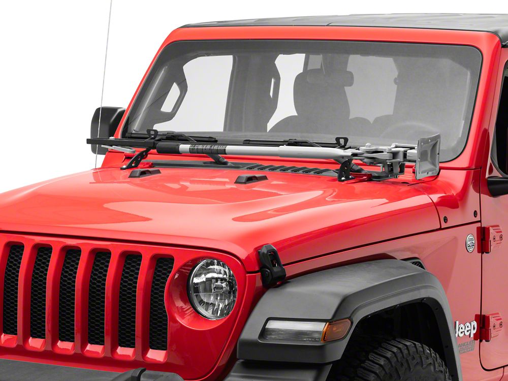 RedRock HiLift Jack Hood Mount Kit (18-25 Jeep Wrangler JL, Excluding Rubicon 392)