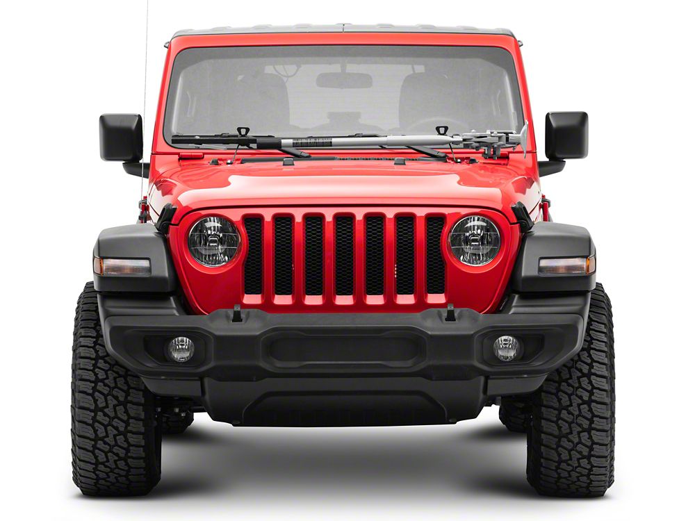 RedRock HiLift Jack Hood Mount Kit (18-25 Jeep Wrangler JL, Excluding Rubicon 392)