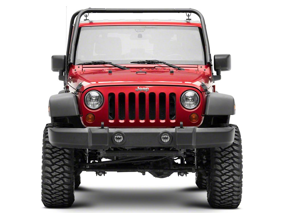 Jeep Licensed by RedRock Adventure Rack (07-18 Jeep Wrangler JK 2-Door)