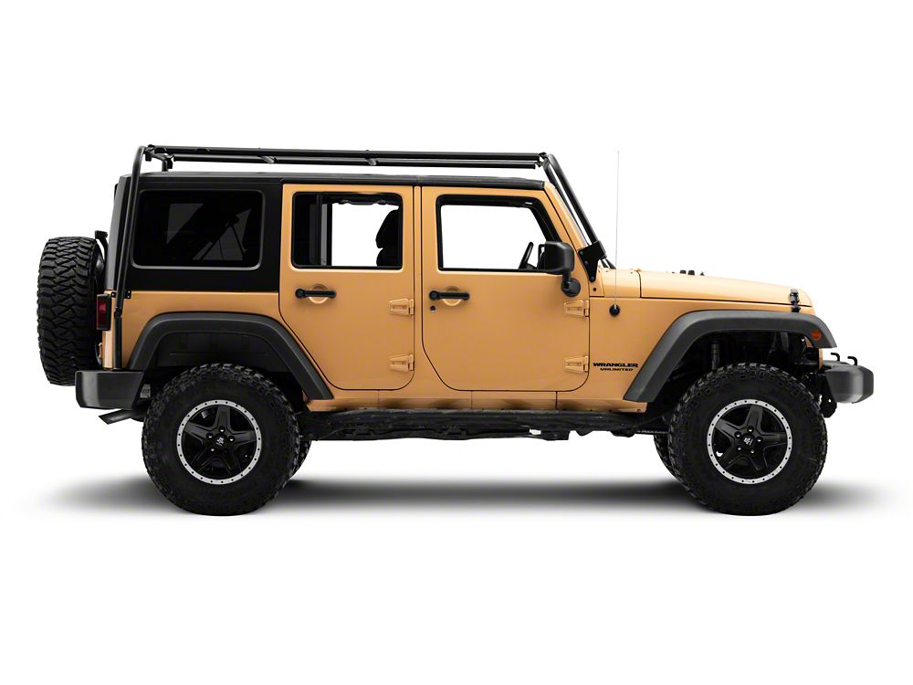 Jeep Licensed by RedRock Adventure Rack (07-18 Jeep Wrangler JK 4-Door)