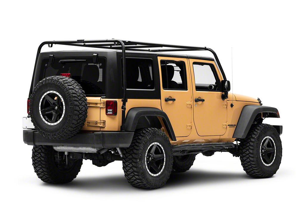 Jeep Licensed by RedRock Adventure Rack (07-18 Jeep Wrangler JK 4-Door)