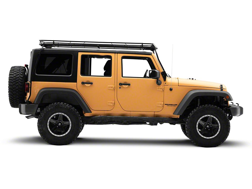 Jeep Licensed by RedRock Expedition Rack (07-18 Jeep Wrangler JK 4-Door)