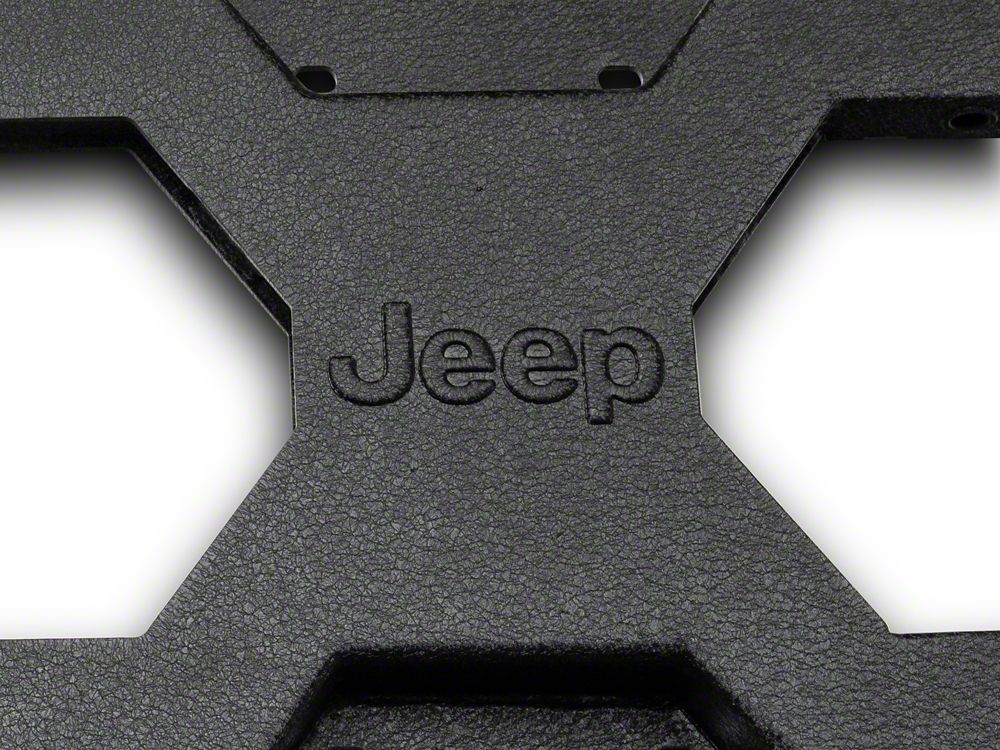 Jeep Licensed by RedRock HD Tire Carrier with Mount and Jeep Logo (07-18 Jeep Wrangler JK)