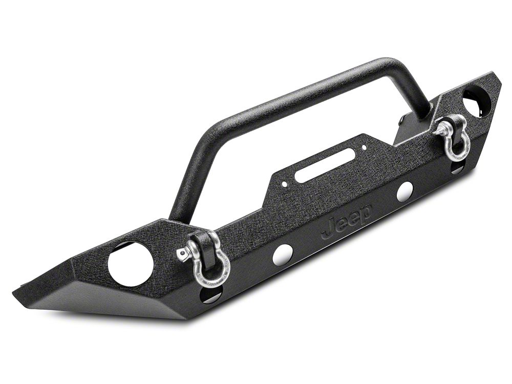 Jeep Licensed by RedRock Trail Force HD Front Bumper with Jeep Logo (07-18 Jeep Wrangler JK)