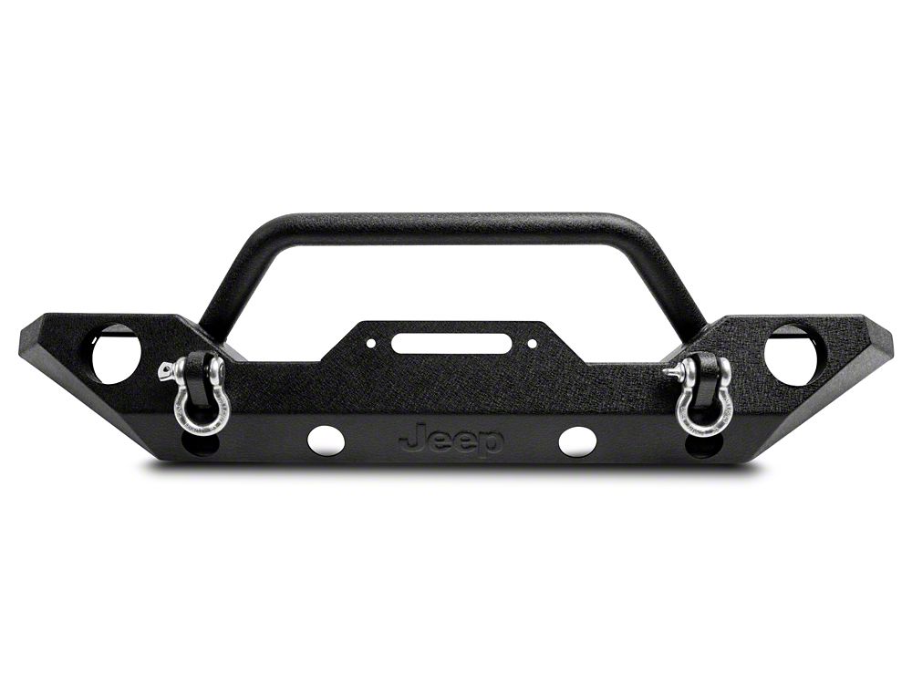 Jeep Licensed by RedRock Trail Force HD Front Bumper with Jeep Logo (07-18 Jeep Wrangler JK)