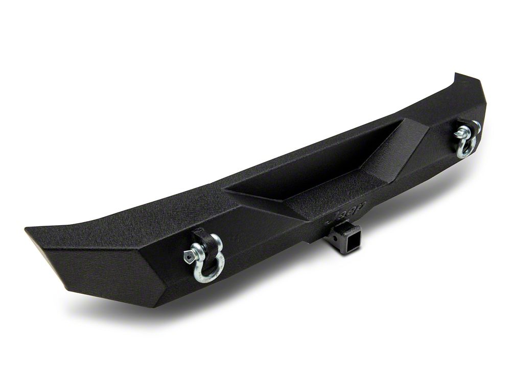 Jeep Licensed by RedRock Trail Force HD Rear Bumper with Jeep Logo (07-18 Jeep Wrangler JK)