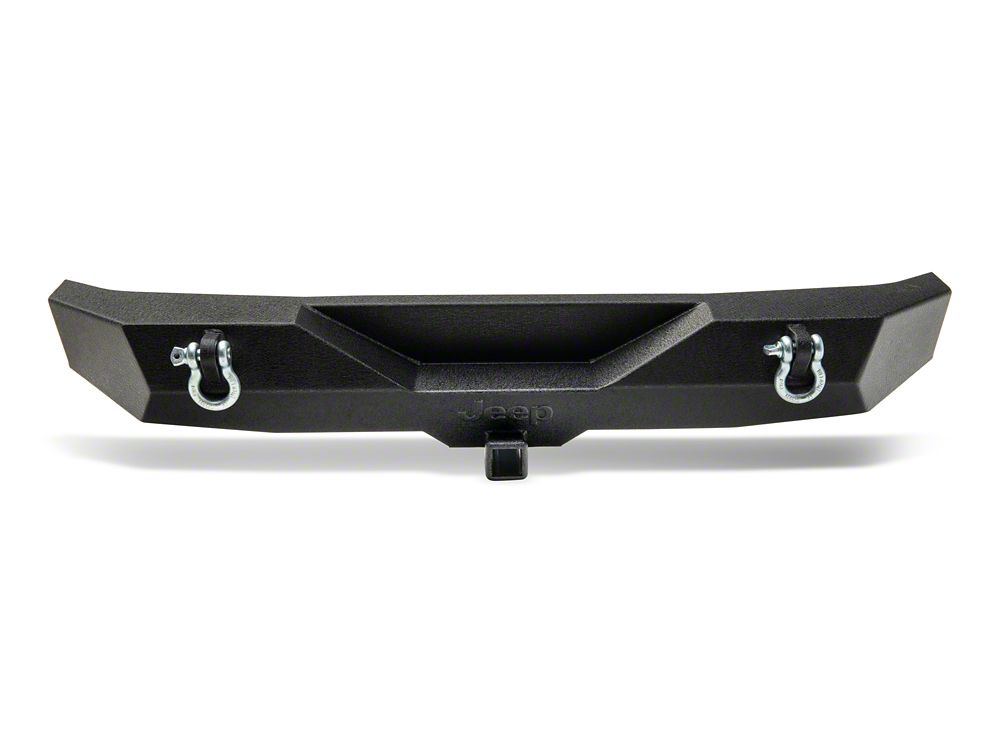 Jeep Licensed by RedRock Trail Force HD Rear Bumper with Jeep Logo (07-18 Jeep Wrangler JK)