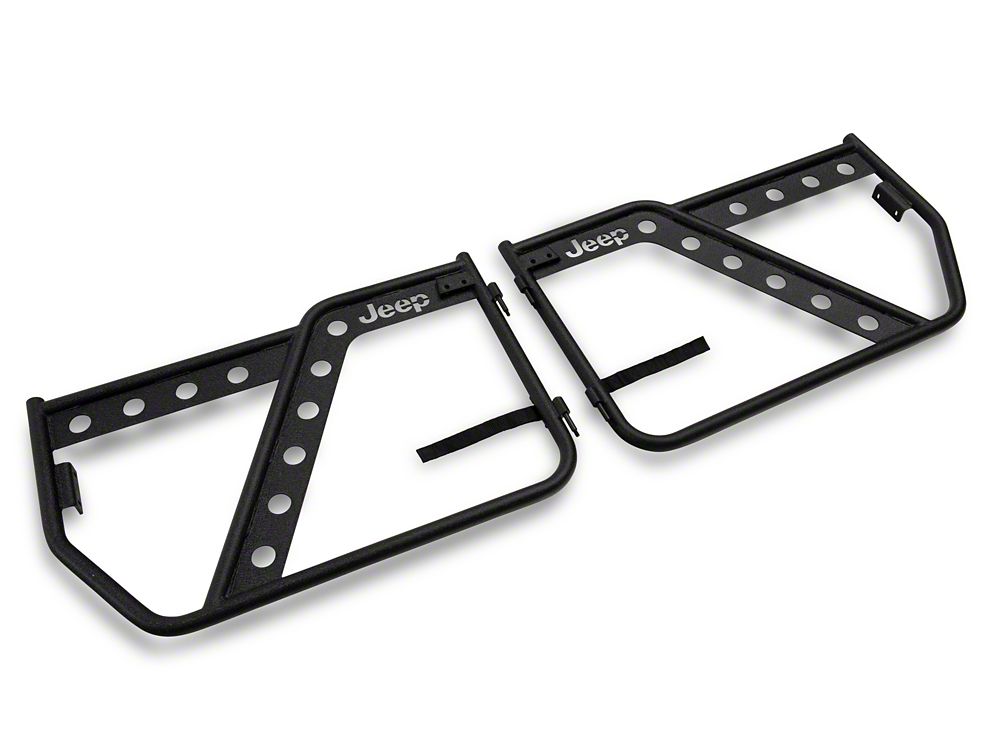 Jeep Licensed by RedRock HD Front Adventure Doors with Jeep Logo (07-18 Jeep Wrangler JK)