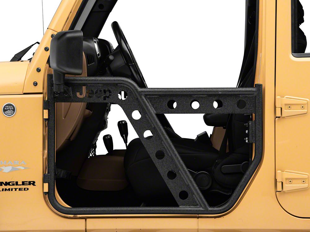 Jeep Licensed by RedRock HD Front Adventure Doors with Jeep Logo (07-18 Jeep Wrangler JK)