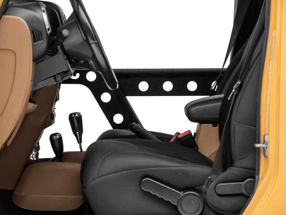 Jeep Licensed by RedRock HD Front Adventure Doors with Jeep Logo (07-18 Jeep Wrangler JK)