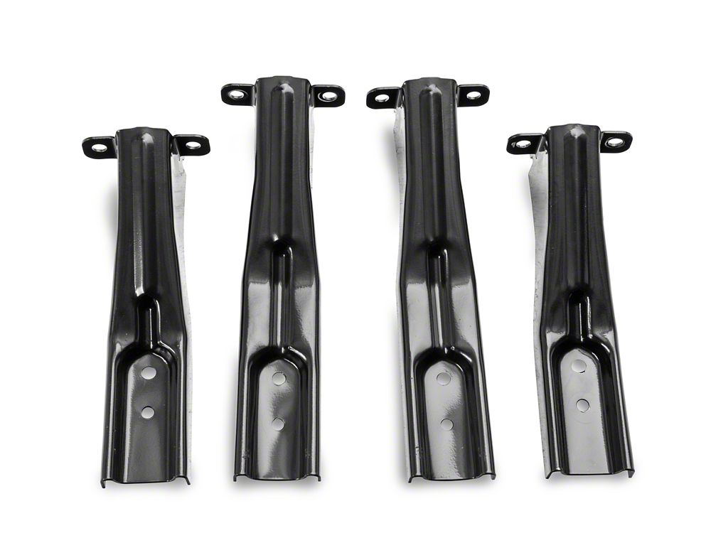 RedRock Molded ABS OE Style Side Step Bars (01-06 Jeep Wrangler TJ, Excluding Unlimited)