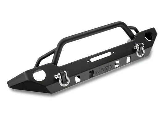 Jeep Licensed by RedRock Adventure HD Front Bumper with Jeep Logo (07-18 Jeep Wrangler JK)