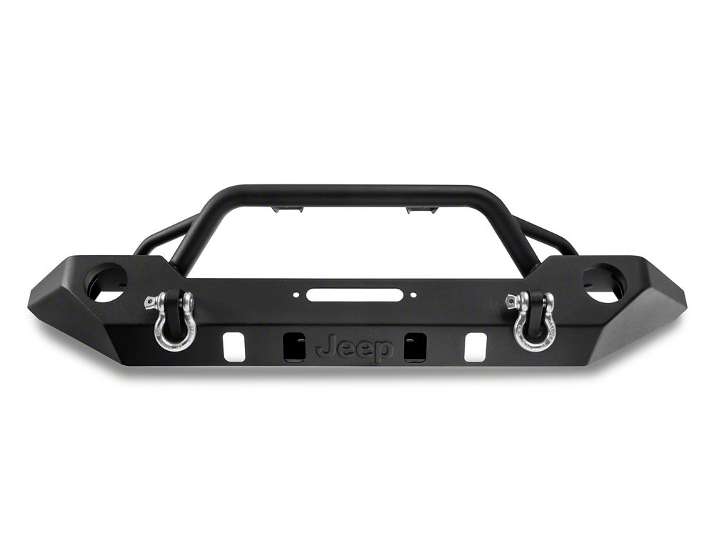 Jeep Licensed by RedRock Adventure HD Front Bumper with Jeep Logo (07-18 Jeep Wrangler JK)