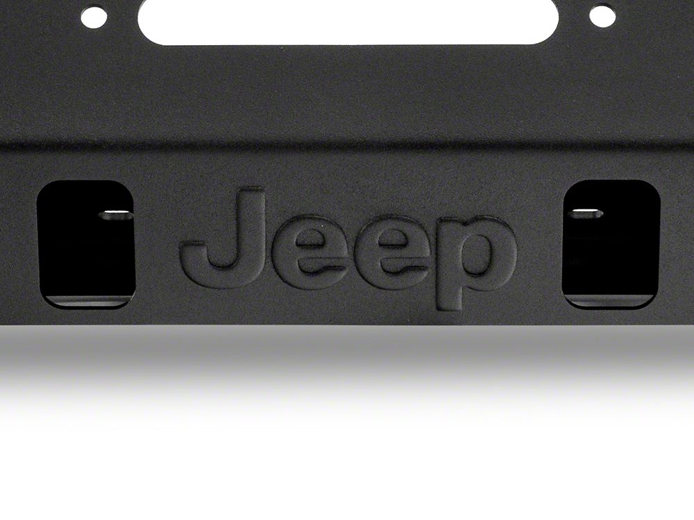 Jeep Licensed by RedRock Adventure HD Front Bumper with Jeep Logo (07-18 Jeep Wrangler JK)