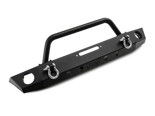 Jeep Licensed by RedRock Trekker Front Bumper with Jeep Logo (07-18 Jeep Wrangler JK)