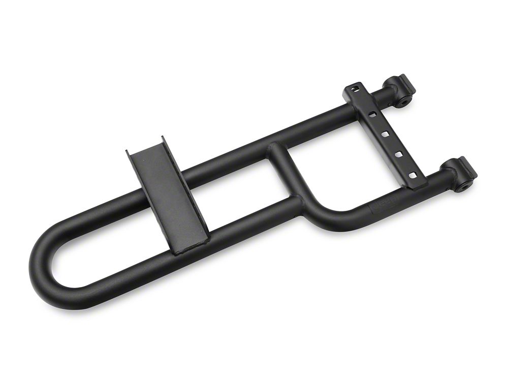 Jeep Licensed by RedRock HD Tire Carrier for OEM Tail Gate with Jeep Logo (07-18 Jeep Wrangler JK)