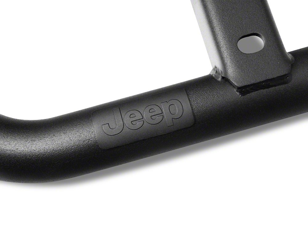 Jeep Licensed by RedRock HD Tire Carrier for OEM Tail Gate with Jeep Logo (07-18 Jeep Wrangler JK)