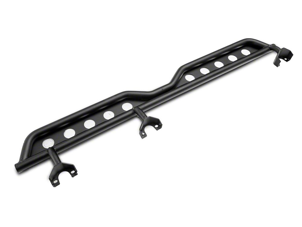 Jeep Licensed by RedRock Extreme HD Rocker Steps with Jeep Logo (07-18 Jeep Wrangler JK)