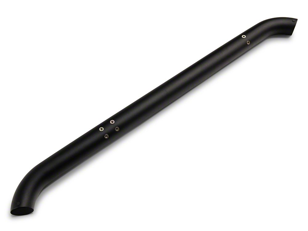 Jeep Licensed by RedRock 3-Inch Round Curved Side Step Bars with Jeep Logo (07-18 Jeep Wrangler JK 2-Door)