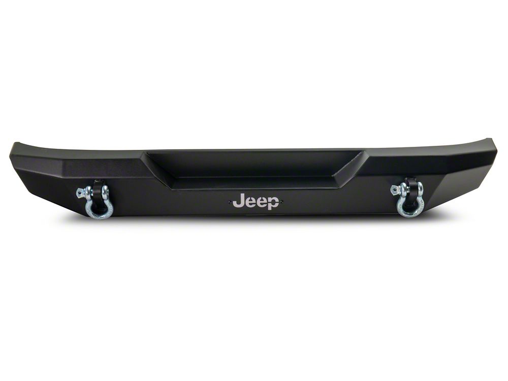 Jeep Licensed by RedRock HD Rear Bumper with LED Jeep Logo Backlight (07-18 Jeep Wrangler JK)
