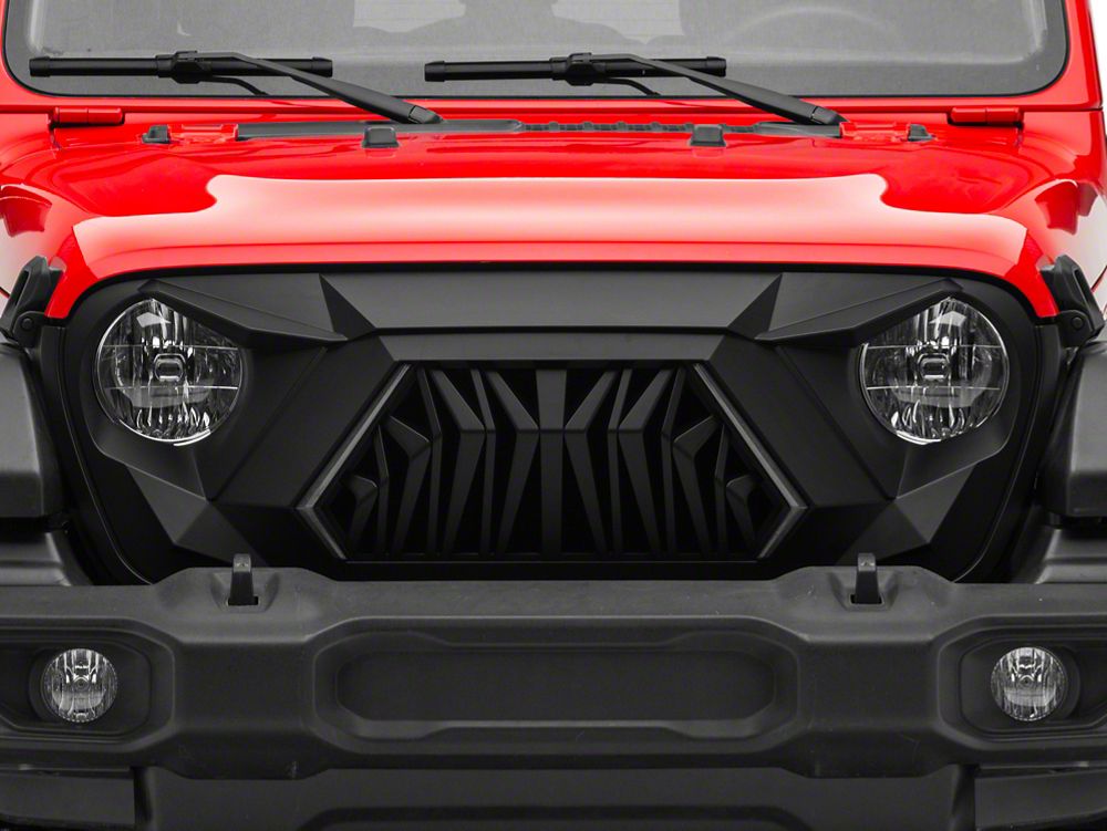 RedRock V2 Goliath Grille with LED DRL (18-25 Jeep Wrangler JL w/o TrailCam)