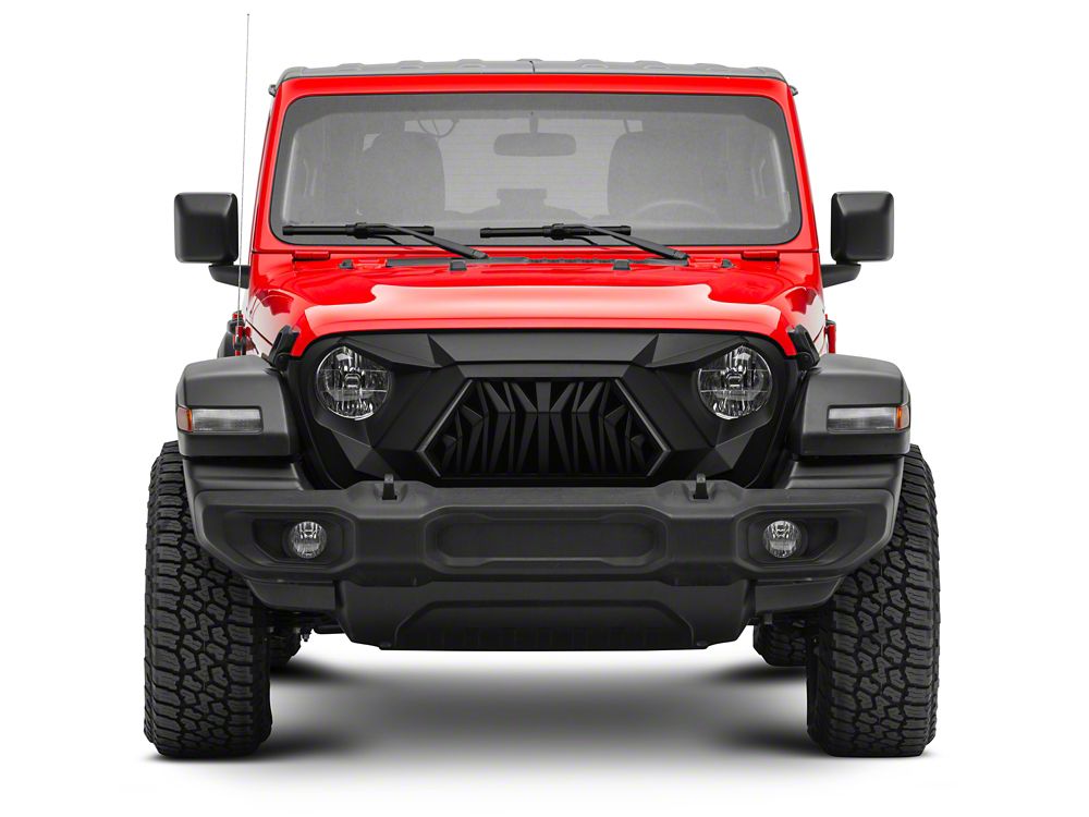 RedRock V2 Goliath Grille with LED DRL (18-25 Jeep Wrangler JL w/o TrailCam)