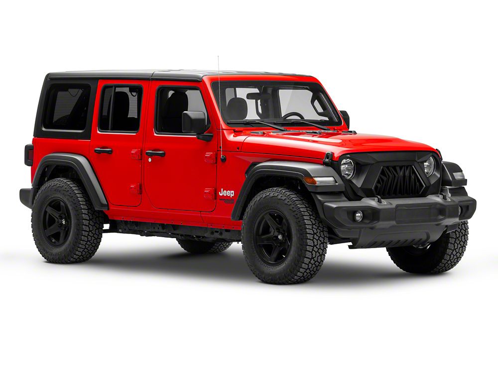RedRock V2 Goliath Grille with LED DRL (18-25 Jeep Wrangler JL w/o TrailCam)