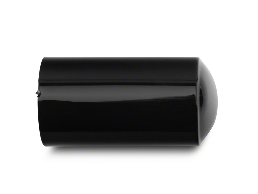 RedRock Hood Hinge Cover; Black (07-18 Jeep Wrangler JK)
