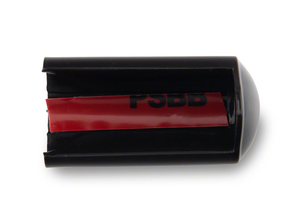 RedRock Hood Hinge Cover; Black (07-18 Jeep Wrangler JK)