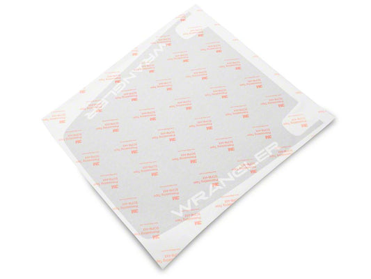 Jeep Licensed by RedRock Wrangler Hood Decal; Silver (97-06 Jeep Wrangler TJ)