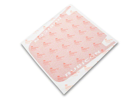 Jeep Licensed by RedRock Rubicon Hood Decal; Red (07-18 Jeep Wrangler JK)