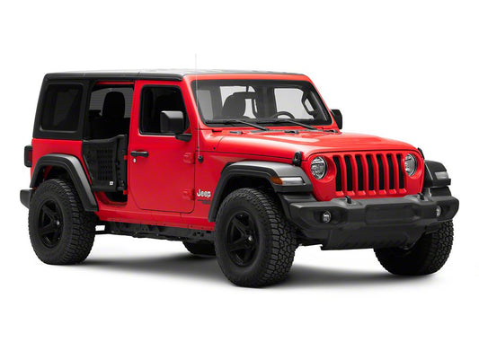 Jeep Licensed by RedRock Trail Rear Doors (07-18 Jeep Wrangler JK 4-Door)